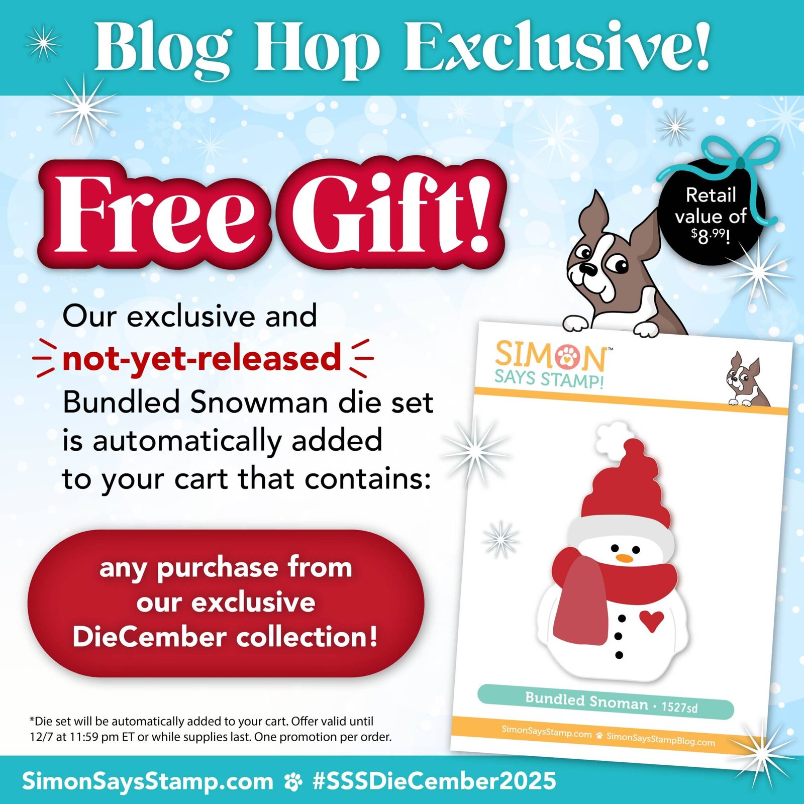 Simon Says Stamp DieCember 2025 Release Blog Hop Day 1